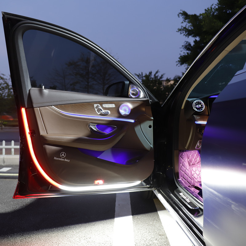 Car Led Strip 12V Waterproof - باب السيارة الديكور ترحيب شرائط مصباح