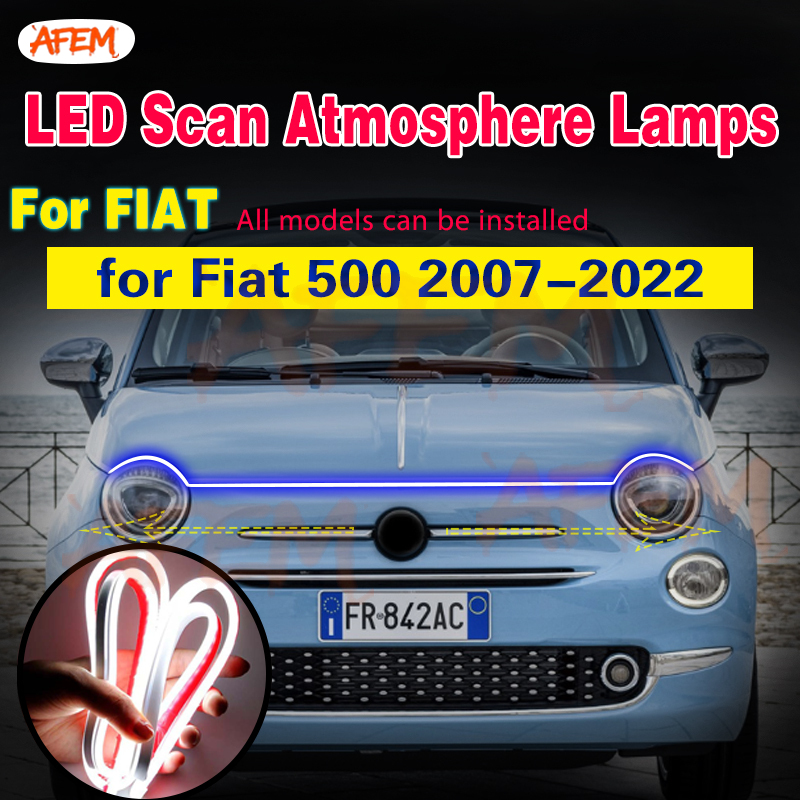 Car Led Strip 12V Waterproof - شريط إضاءة LED للمصابيح الأمامية مع