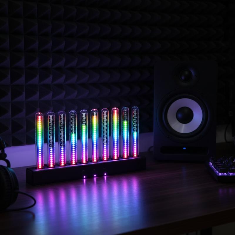 Car Ambient Light Sound Activated - شريط إضاءة LED متدرج الألوان بتقنية