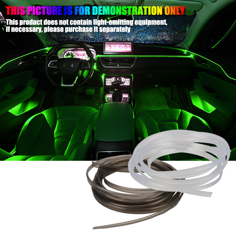 Car Ambient Light Fiber Optic 6M - سلك نيون من الألياف البصرية بطول