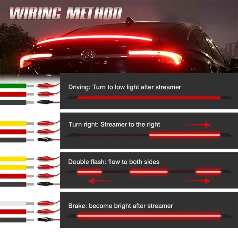 Car Roof Star Light Fiber Optic - 120/130 سنتيمتر الديناميكي الأبيض الأصفر ألياف