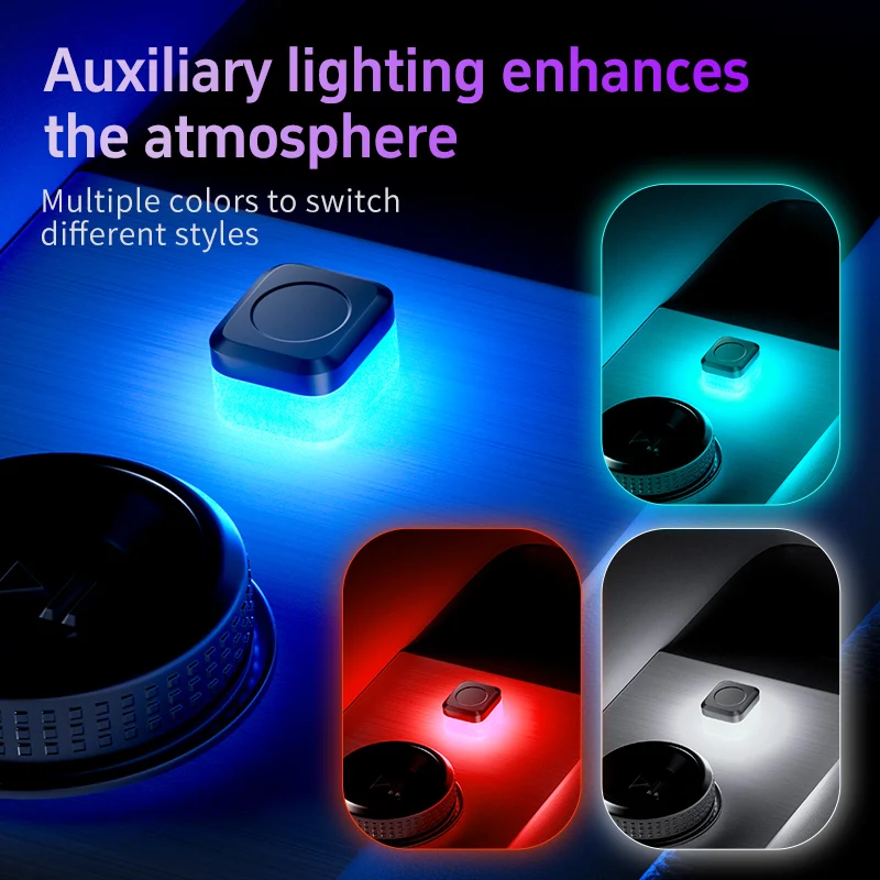 Car Interior Led Strip App Control - مصباح LED للسيارة يعمل عبر USB،