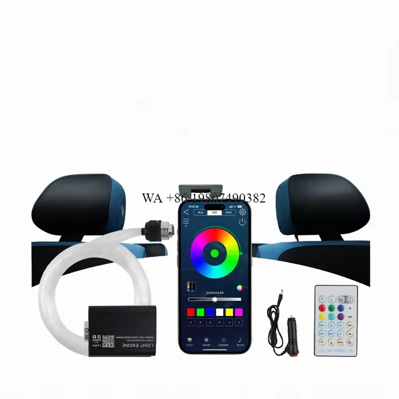 Car Roof Star Light Fiber Optic - طقم إضاءة سقف السيارة بألياف بصرية