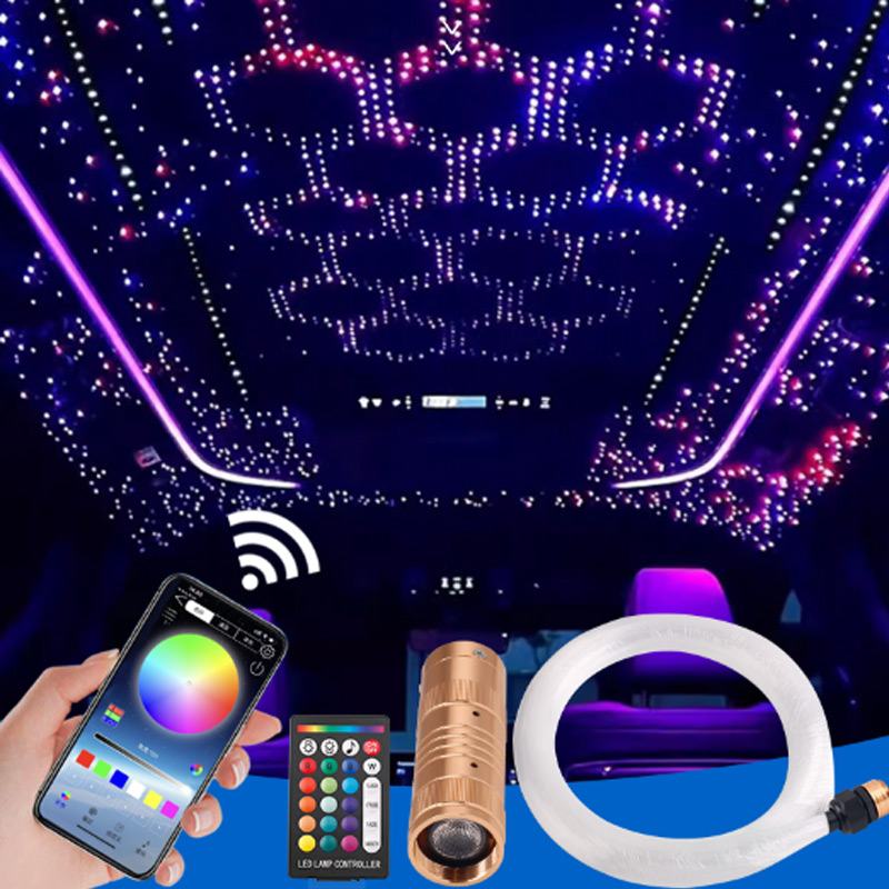 Car Roof Star Light Fiber Optic - مصباح سقف من الألياف الضوئية LED