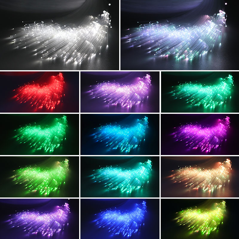 20 واط نيزك وميض سيارة السماء  - مراجعة Car Roof Star Light Fiber Optic وسعره