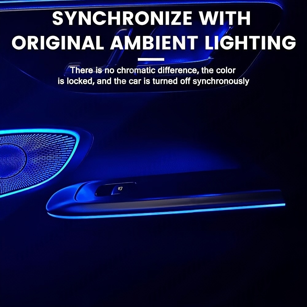 إضاءة محيطية LED بـ 64 لونًا ل - مراجعة Car Ambient Lighting 64 Color وسعره