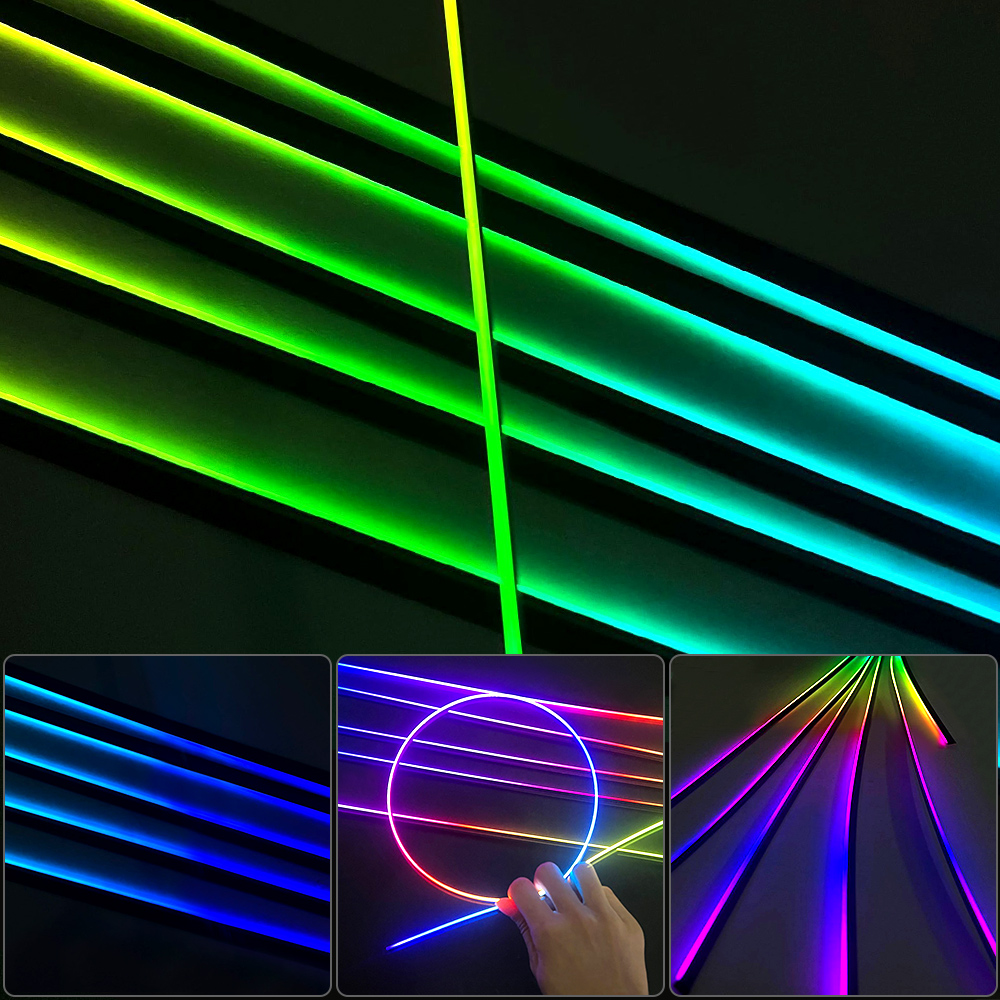 18 في 1 64 لون RGB سيمفونية سي - مراجعة Car Ambient Lighting 64 Color وسعره