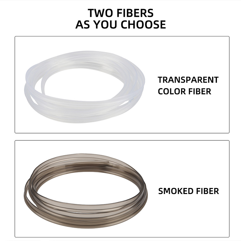 سلك نيون من الألياف البصرية بط - مراجعة Car Ambient Light Fiber Optic 6M وسعره