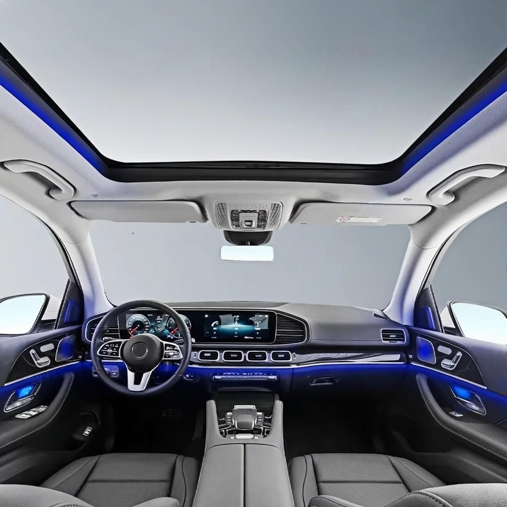 إضاءة سقف LED بـ 64 لونًا لسيا - مراجعة Car Ambient Lighting 64 Color وسعره