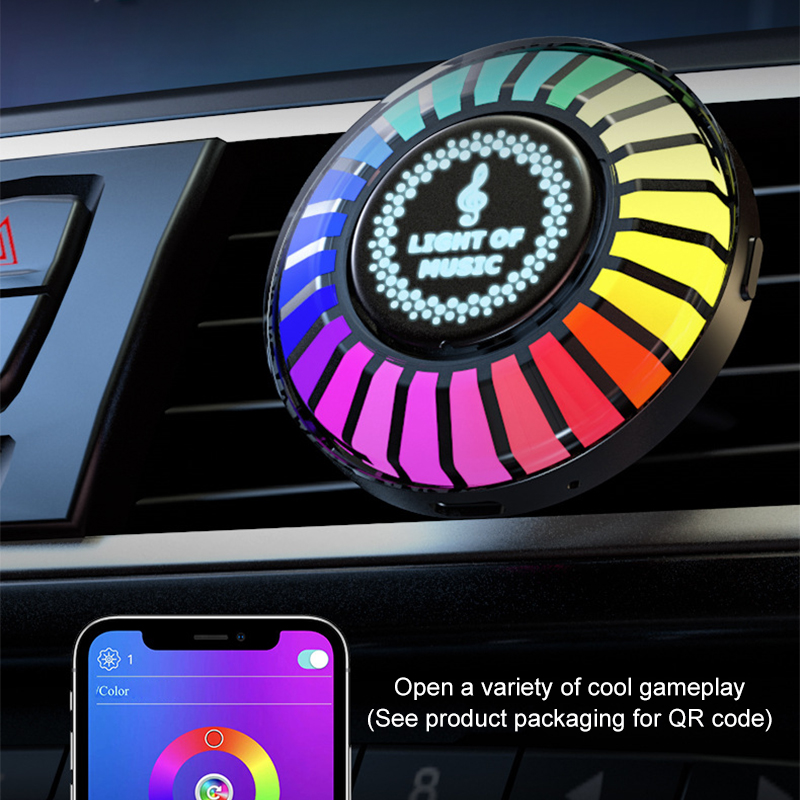 البوب سيارة الموسيقى إيقاع ضوء - مراجعة Car Ambient Light Sound Activated وسعره