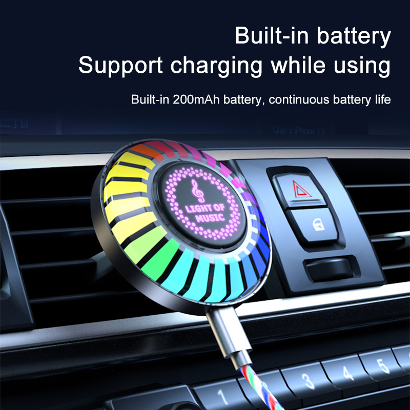 البوب سيارة الموسيقى إيقاع ضوء - مراجعة Car Ambient Light Sound Activated وسعره