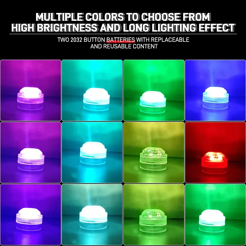 إضاءة LED لاصقة لاسلكية للسيار - مراجعة Car Ambient Light Kit With Remote وسعره