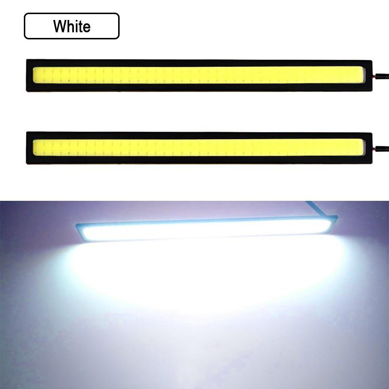 20 قطعة 17 سنتيمتر LED DRL مقا - مراجعة Car Led Strip 12V Waterproof وسعره