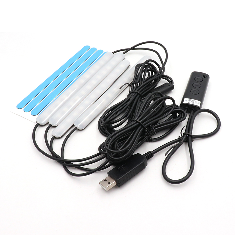 48 LED عن بعد App التحكم شرائط - مراجعة Car Interior Led Strip App Control وسعره