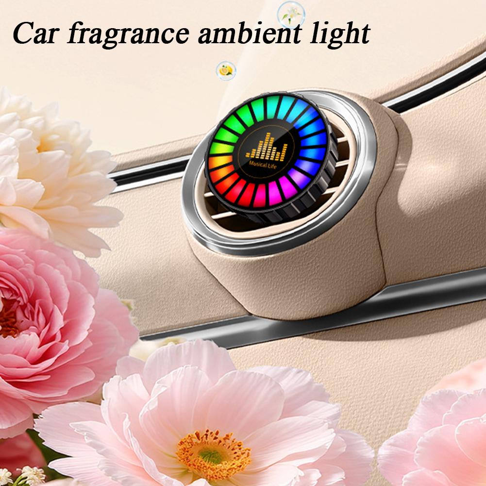 ضوء إيقاعي للسيارة يعمل بالصوت - مراجعة Car Ambient Light Sound Activated وسعره