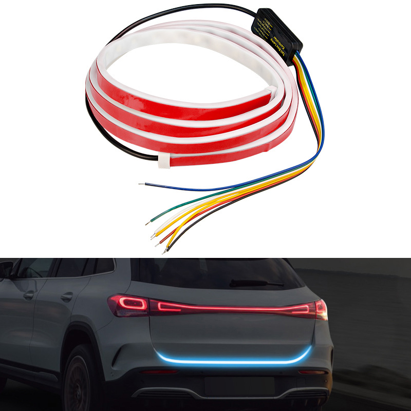 شريط إضاءة خلفي مرن مقاوم للما - مراجعة Car Led Strip 12V Waterproof وسعره