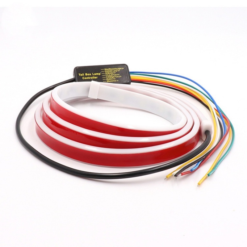 شريط إضاءة خلفي مرن مقاوم للما - مراجعة Car Led Strip 12V Waterproof وسعره
