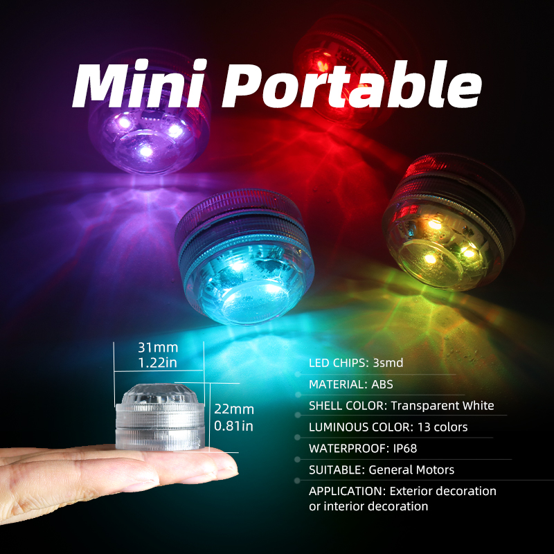 إضاءة داخلية لاسلكية للسيارة م - مراجعة Car Ambient Light Kit With Remote وسعره