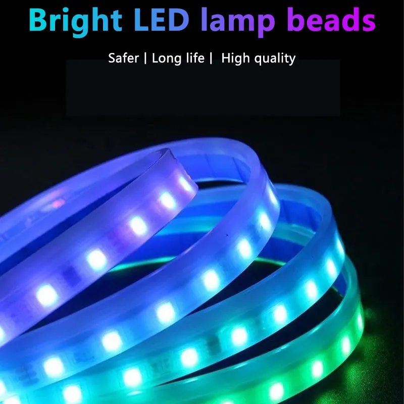 120/150/180 سنتيمتر غطاء السيا - مراجعة Car Led Strip 12V Waterproof وسعره