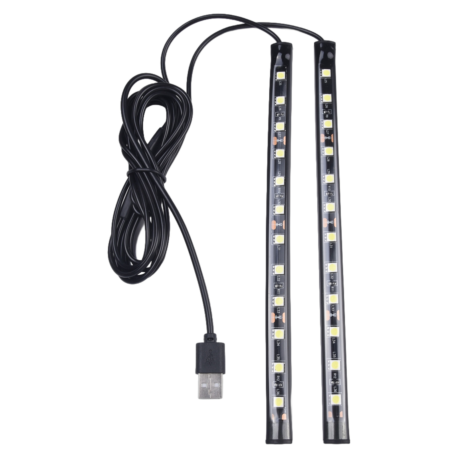 شريط إضاءة LED للسيارة بطول 1. - مراجعة Car Interior Led Strip App Control وسعره