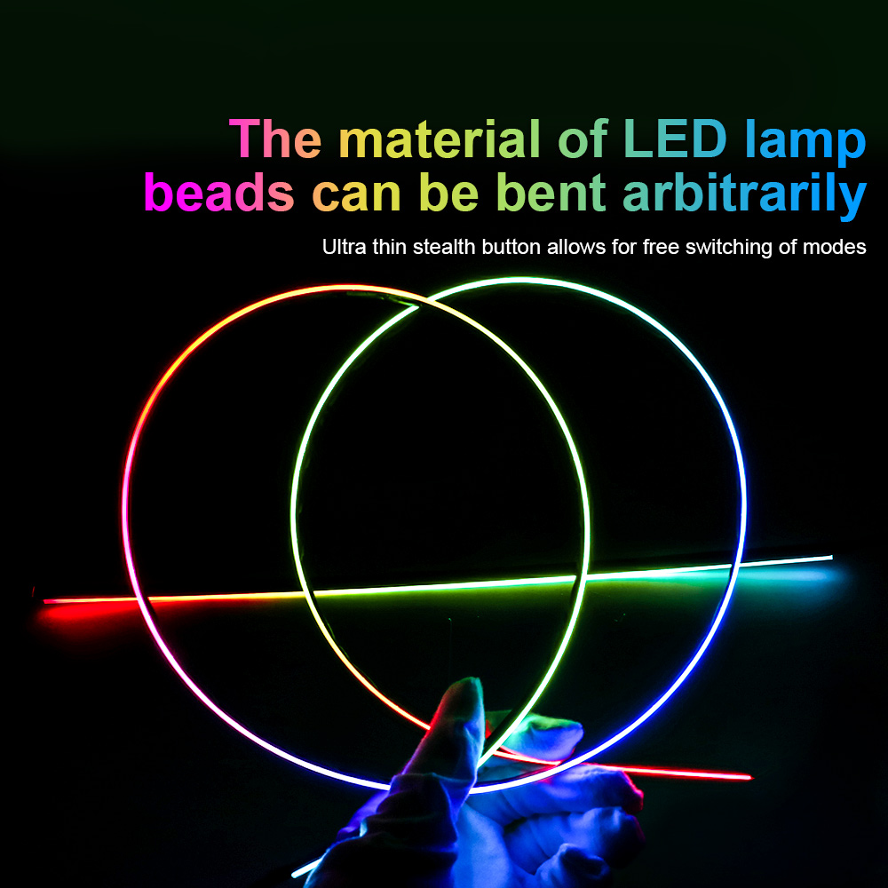 مصباح محيط LED للسيارة USB ، ش - مراجعة Car Interior Led Strip App Control وسعره