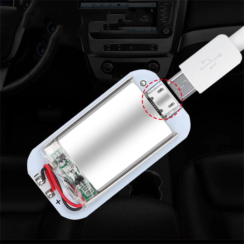 أضواء LED لاسلكية للسيارة الدا - مراجعة Car Interior Neon Light Usb وسعره