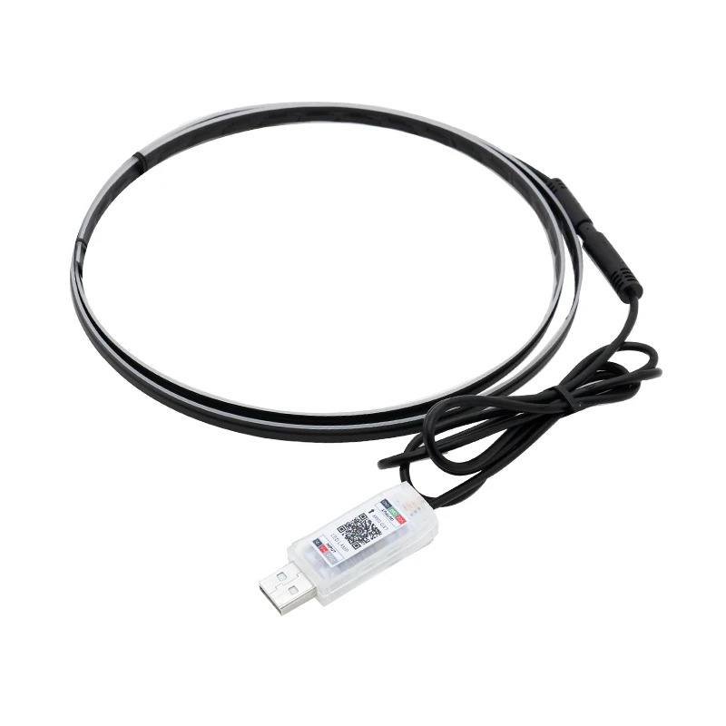 الملونة LED سيارة الداخلية الم - مراجعة Car Ambient Light Kit With Remote وسعره
