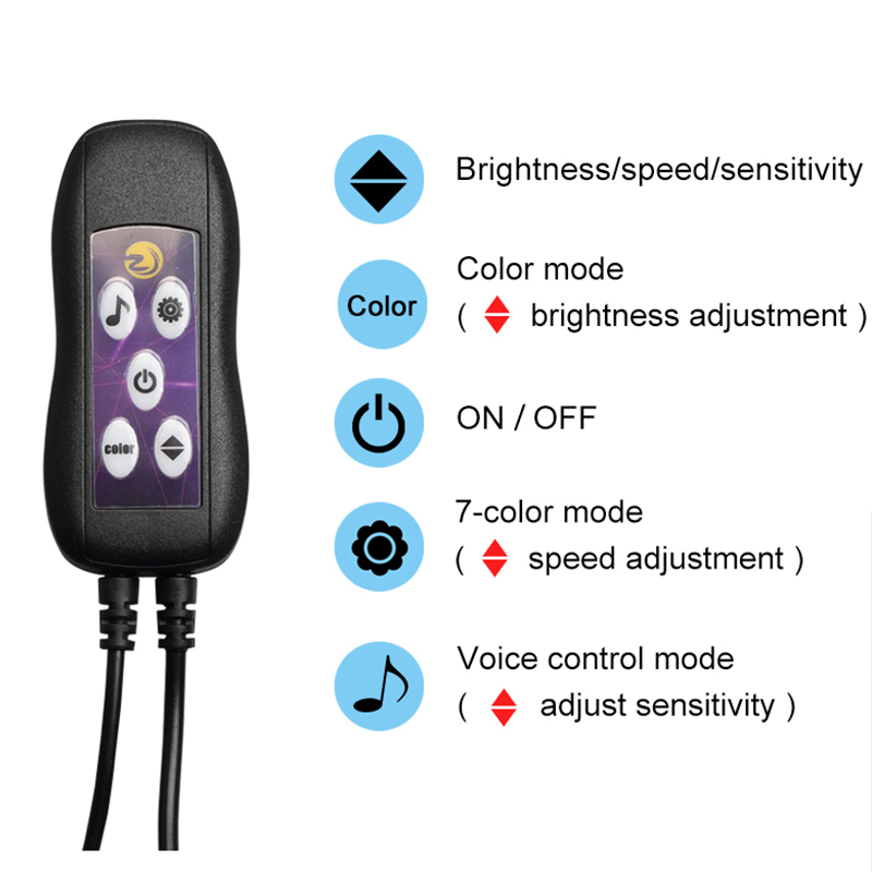 إضاءة داخلية للسيارة بـUSB، شر - مراجعة Car Interior Neon Light Usb وسعره