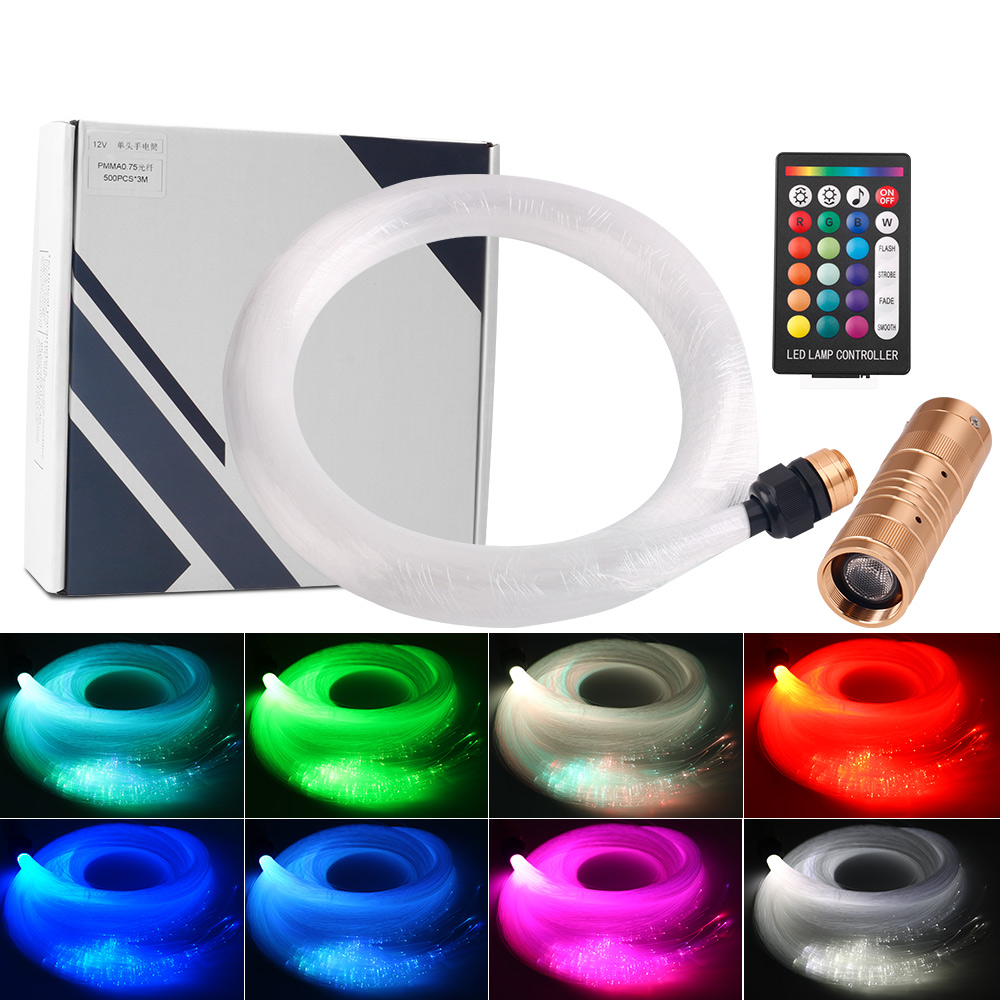 مصباح سقف من الألياف الضوئية L - مراجعة Car Roof Star Light Fiber Optic وسعره