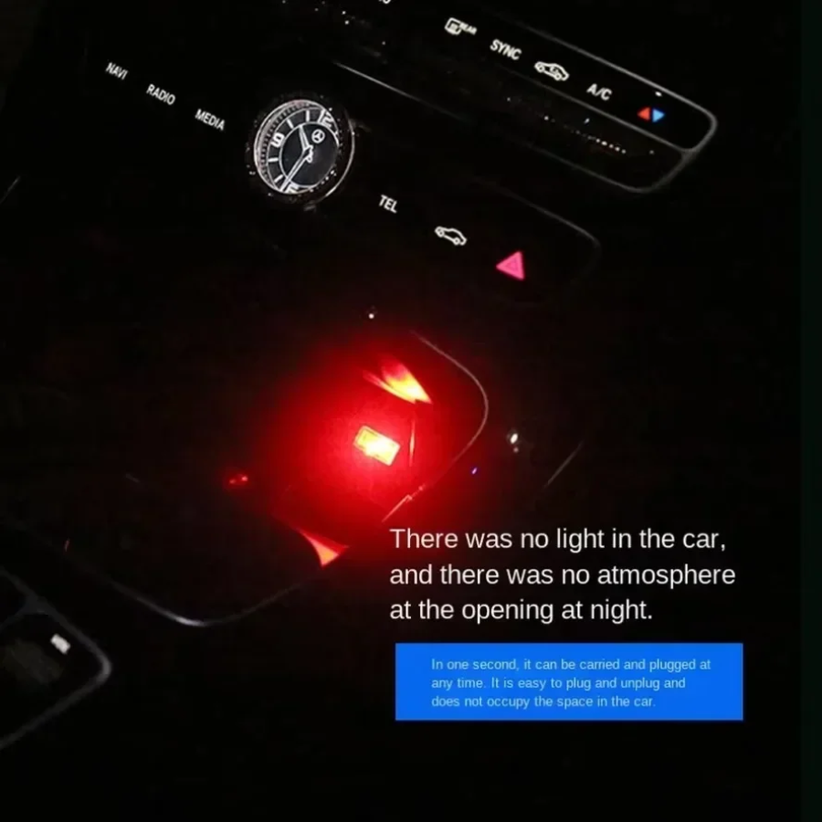 5 قطعة/الحزمة صغيرة 5 فولت USB - مراجعة Car Interior Neon Light Usb وسعره