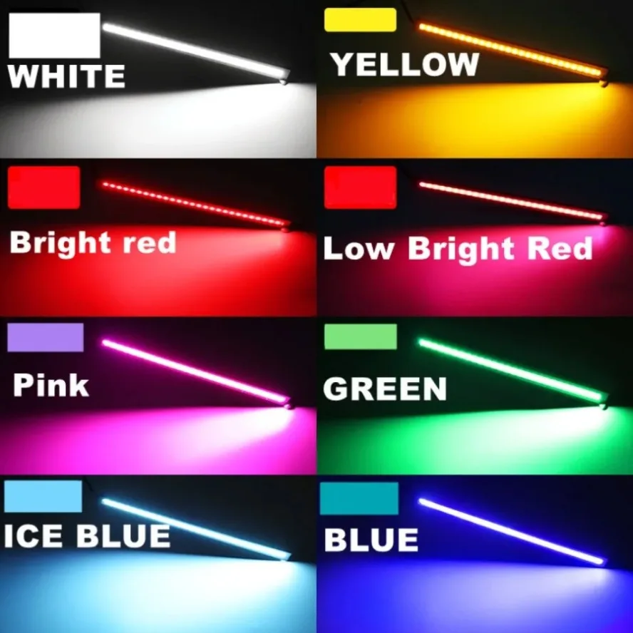 مصابيح ليد تعمل بالنهار مقاومة - مراجعة Car Led Strip 12V Waterproof وسعره