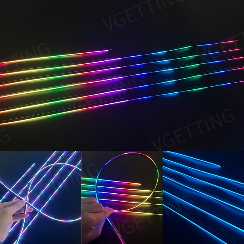 سيارة الداخلية المحيطة أضواء ا - مراجعة Car Dashboard Light Fiber Optic وسعره